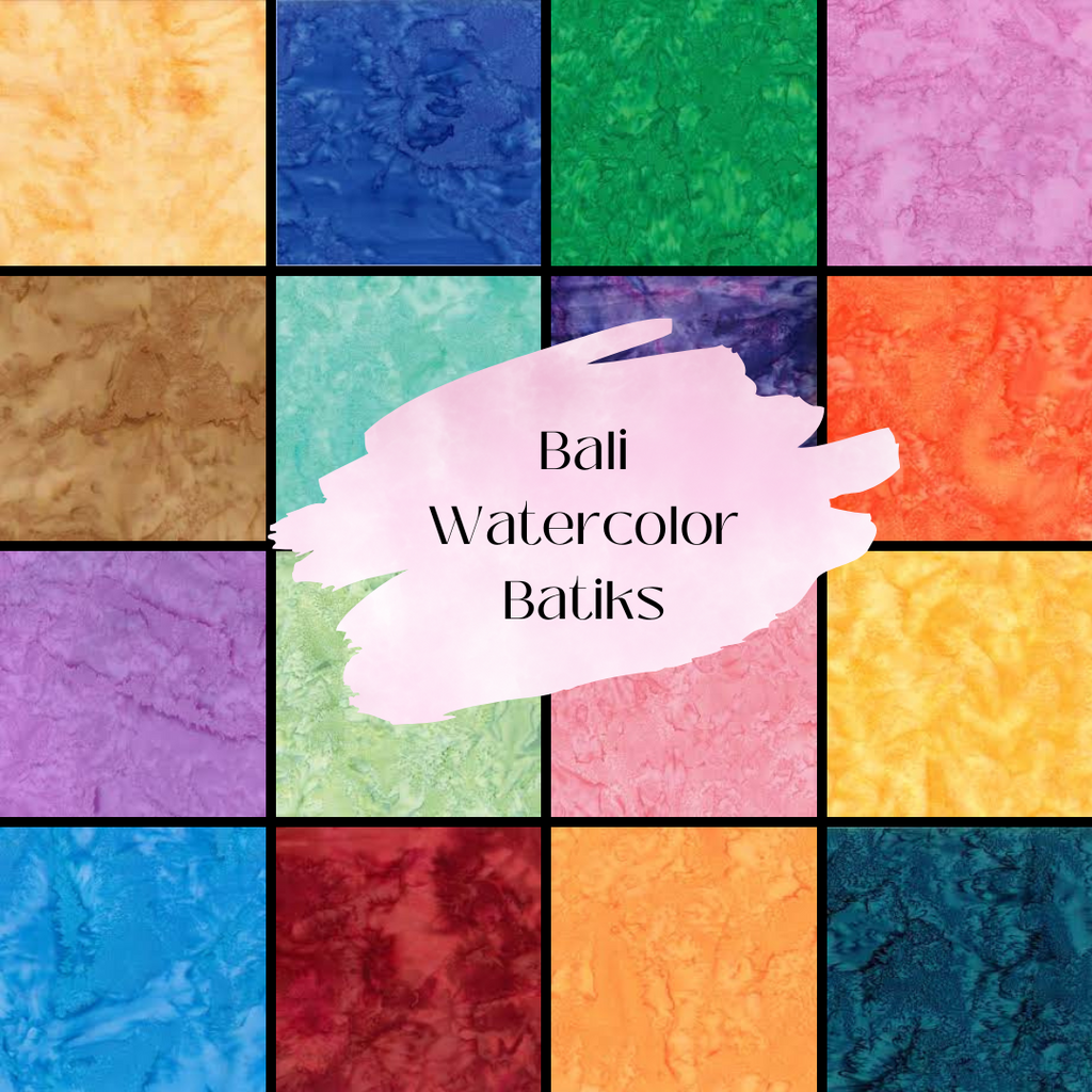Bali Watercolors Quilt Lizzy - Wake Forest