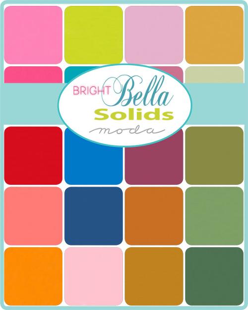 Bella Solids Quilt Lizzy - Wake Forest