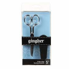 G5 - Gingher 5 Knife Edge Sewing Scissors with Cover – Quilt