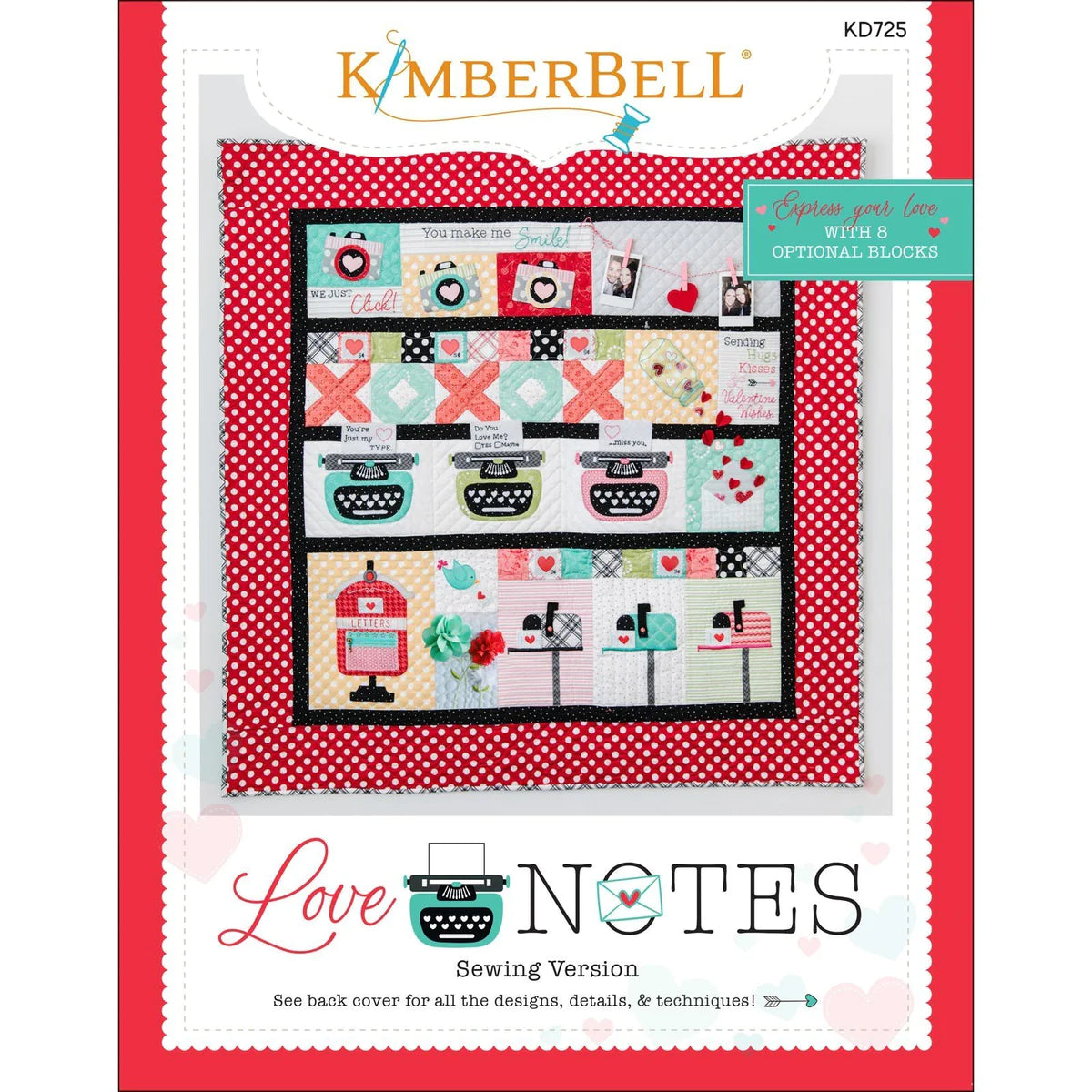 Kimberbell Love Notes Sewing Quilt Kit